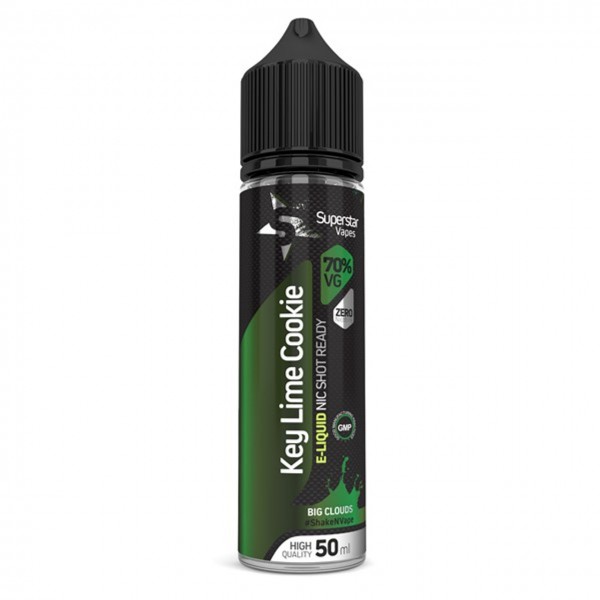 Key Lime Cookie E Liquid 50ml Shortfill by Superstar Vapes