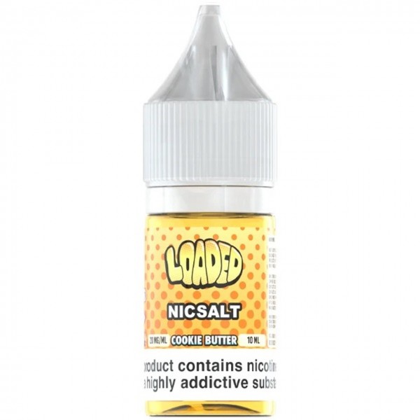 Cookie Butter Nic Salt E Liquid 10ml by Loaded