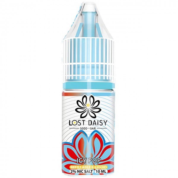 Icy Pop Nic Salt E Liquid 10ml by Lost Daisy