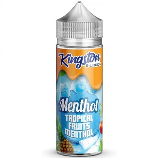 Tropical Fruits Menthol E Liquid 100ml by Kingston