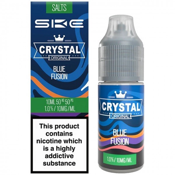 Blue Fusion Nic Salt E Liquid 10ml By SKE Crystal