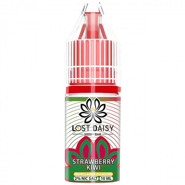 Strawberry Kiwi Nic Salt E Liquid 10ml by Lost Daisy