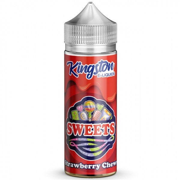 Strawberry Chew E Liquid 100ml by Kingston Sweets