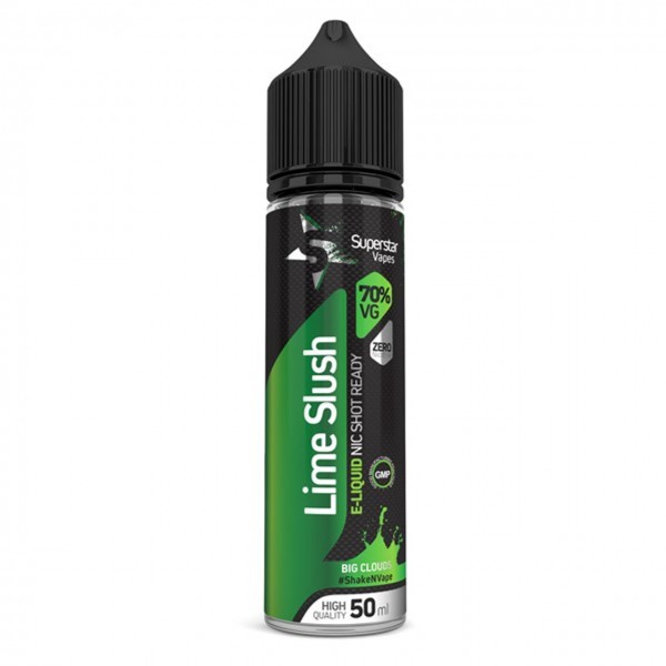 Lime Slush E Liquid 50ml Shortfill by Superstar Vapes