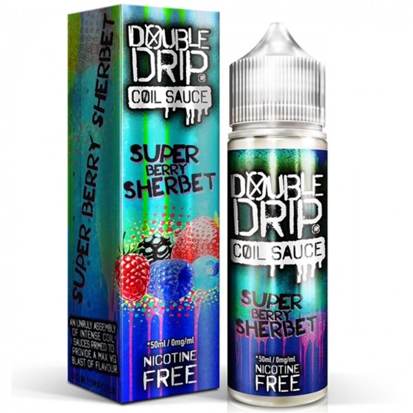 Super Berry Sherbet E Liquid 50ml by Double Drip Coil Sauce