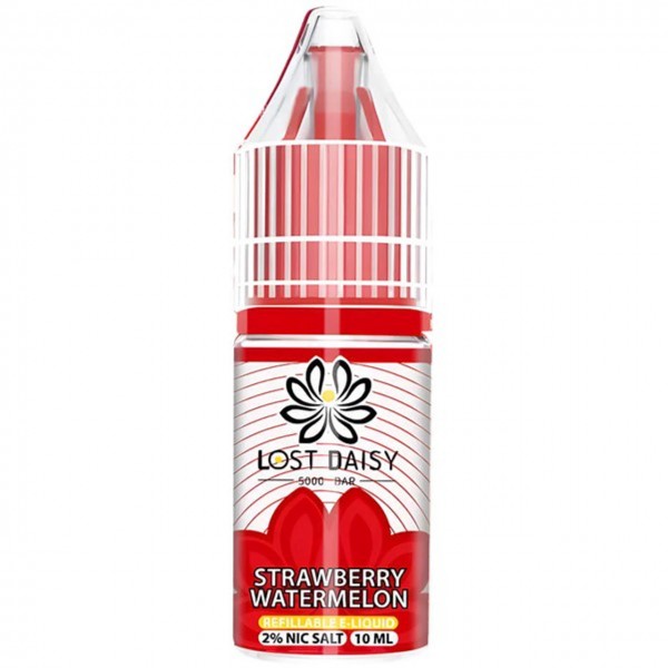 Strawberry Watermelon Nic Salt E Liquid 10ml by Lost Daisy