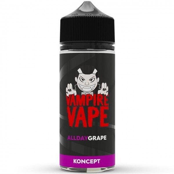 All Day Grape E Liquid 100ml By Koncept Vampire Vape