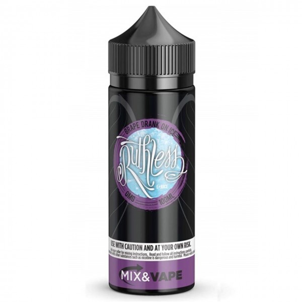 Grape Drank On Ice E Liquid 100ml by Ruthless Vapor