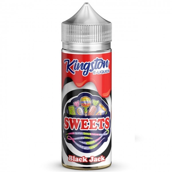 Black Jack E Liquid 100ml by Kingston Sweets