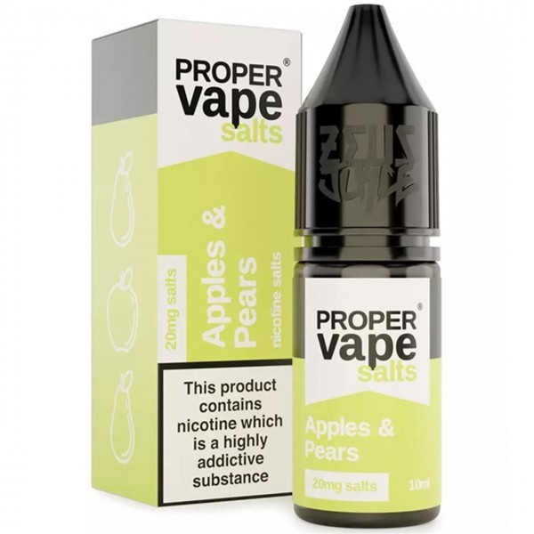 Apples & Pears Nic Salt E Liquid 10ml by Proper Vape