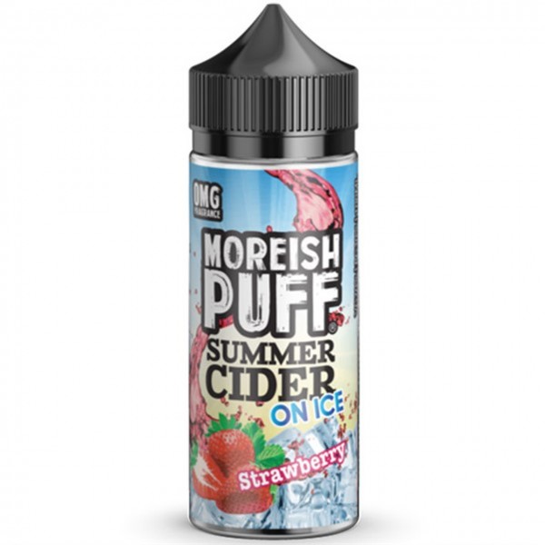 Strawberry Summer Cider On Ice E Liquid 100ml by Moreish Puff