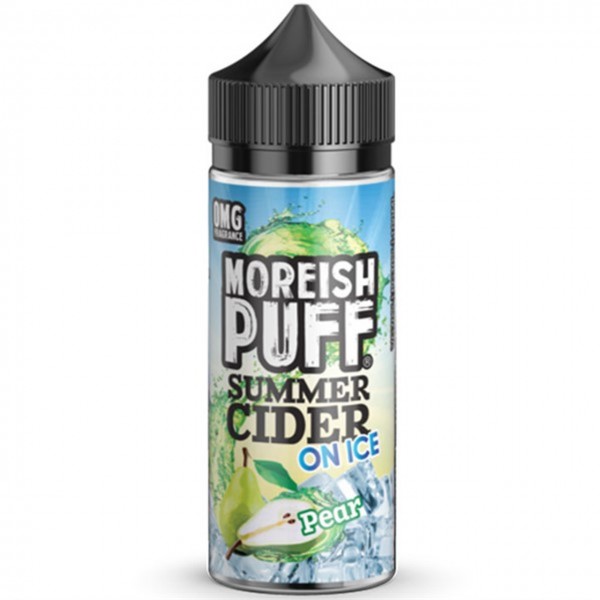 Pear Summer Cider On Ice E Liquid 100ml by Moreish Puff