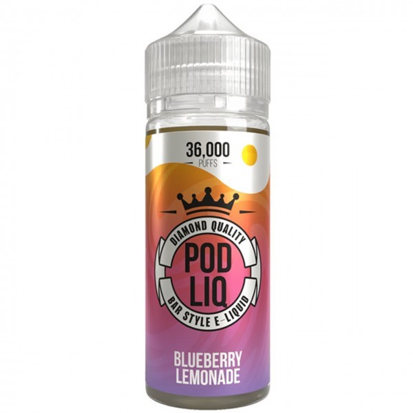 Blueberry Lemonade E Liquid 80ml Shortfill by Pod Liq