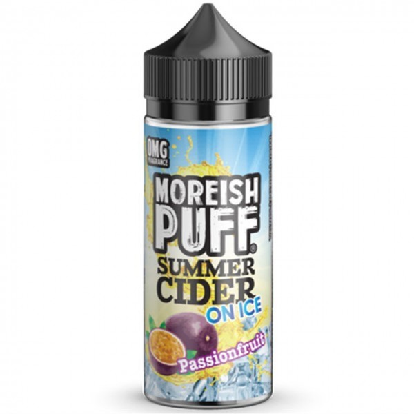 Passion Fruit Summer Cider On Ice E Liquid 100ml by Moreish Puff