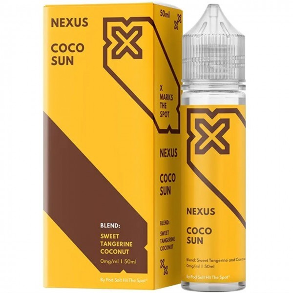 Coco Sun E Liquid 50ml Shortfill by Pod Salt Nexus