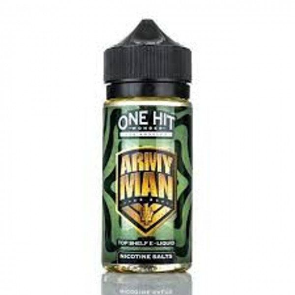 Army Man E Liquid 100ml by One Hit Wonder