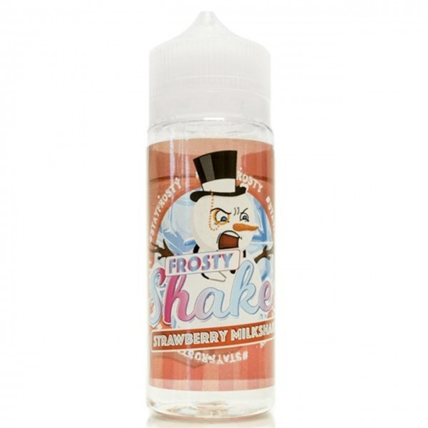 Frosty Shakes Strawberry Milkshake E Liquid 100ml by Dr Frost