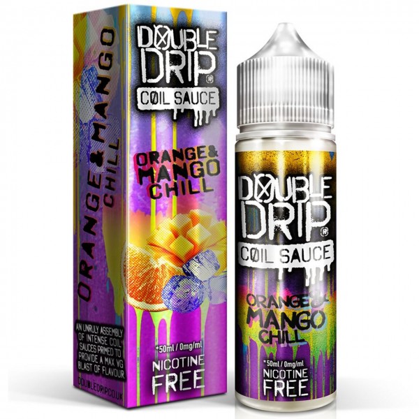 Orange & Mango Chill E Liquid 50ml by Double Drip Coil Sauce