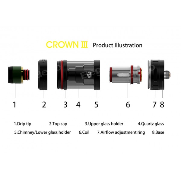 Uwell Crown 3 Vape Tank