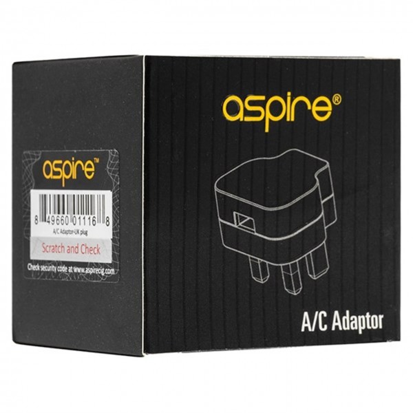Aspire USB Wall Charger UK 1-Amp