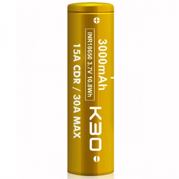 Vapcell K30 18650 3000 mAh 15A Battery