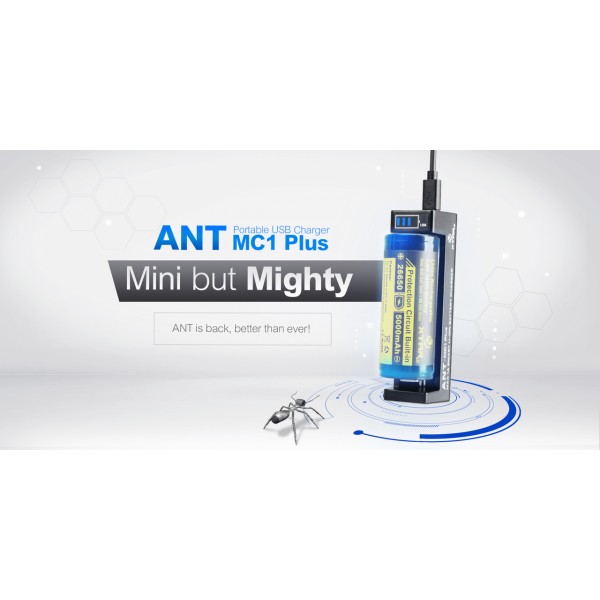 Xtar ANT MC1 Plus Single Bay Battery Charger