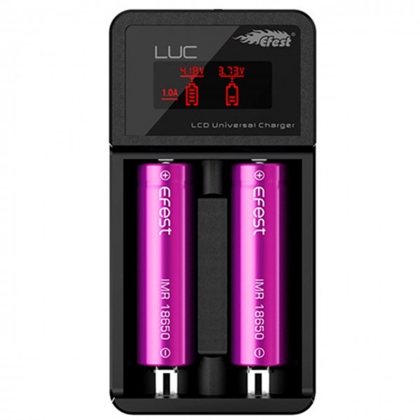 Efest LUC V2 Battery Charger With UK Plug