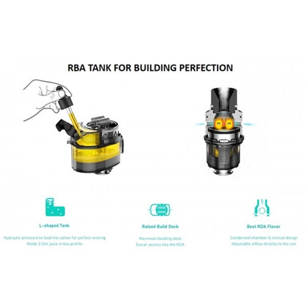 OXVA Origin X RDTA Pod Dual Coil RBA Tank