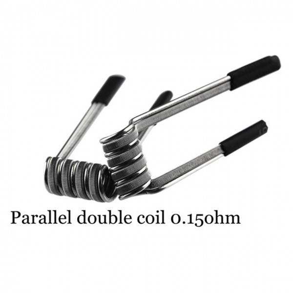 Demon Killer Handcraft Parallel Double Coil Prebuilt Wire Set Ni80 0.15 Ohms