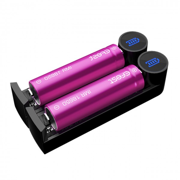 Efest Slim K2 Dual Bay USB Battery Charger