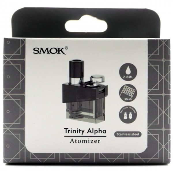 Smok Trinity Alpha Replacement Pod With 2 Coils