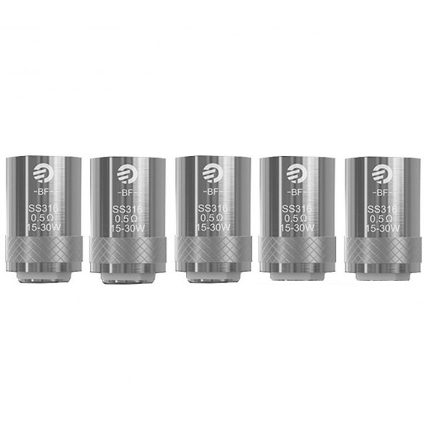 5 Pack Joyetech AIO Cubis BF SS316 Coil Atomizer Heads