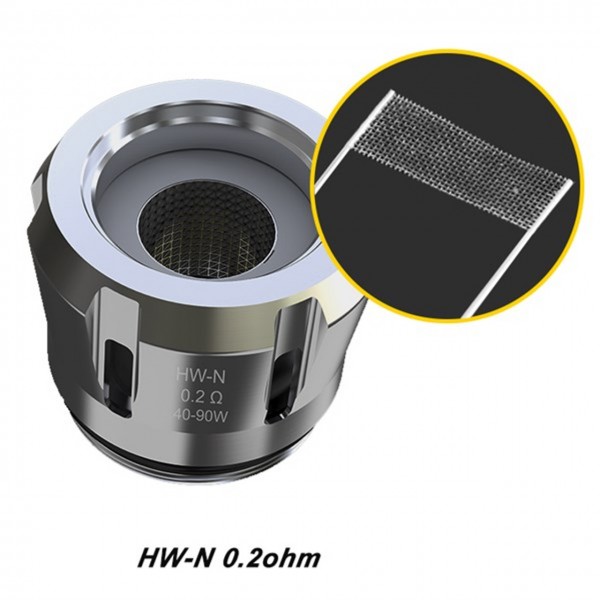 5 Pack Eleaf ELLO Mesh HW Coil Atomizer Heads