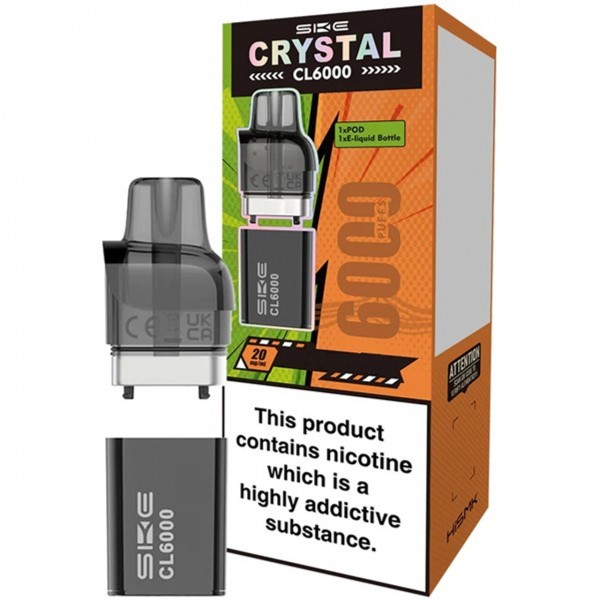 SKE Crystal CL6000 Pre-filled E Liquid Pod