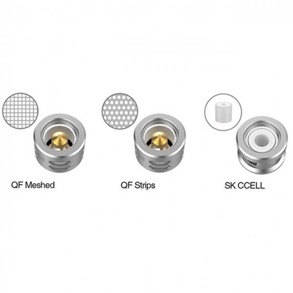 3 Pack Vaporesso QF Coils Heads
