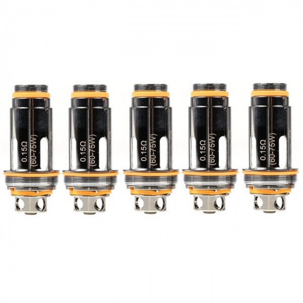 5 Pack Aspire Cleito 120 Mesh Replacement Coil Heads
