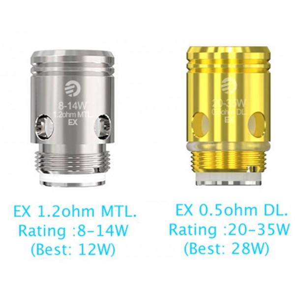 5 Pack Joyetech EX Coil Atomizer Heads