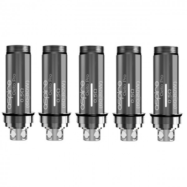 5 Pack Aspire Cleito Pro Coil Heads
