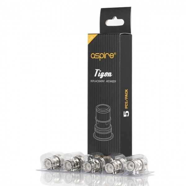 5 Pack Aspire Tigon Coil Heads
