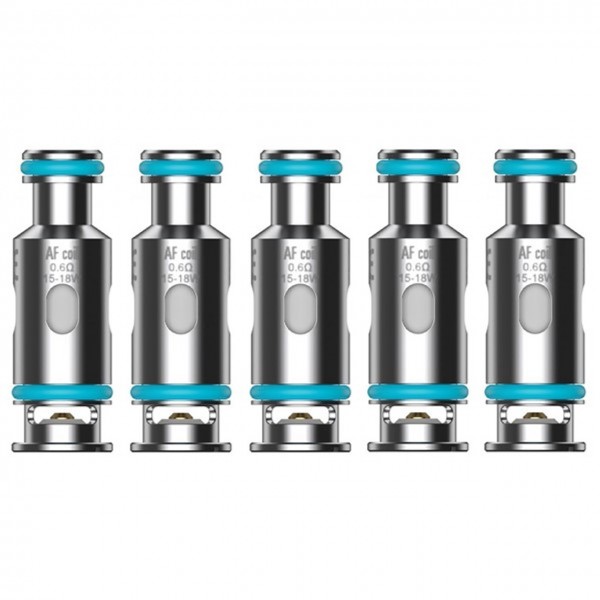 5 Pack Aspire AF Mesh Coil Heads