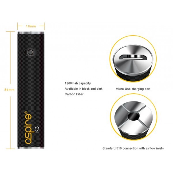 Aspire K3 Quick Start Kit Free E Liquid