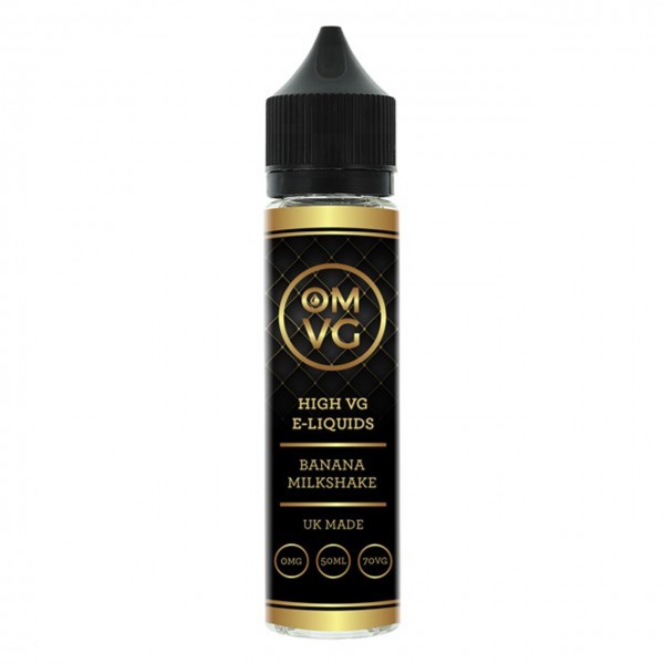 Banana Milkshake Shortfill E Liquid 50ml by OMVG