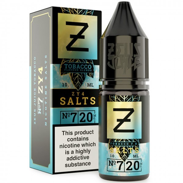 ZY4 Nic Salt E Liquid 10ml by Zeus Juice