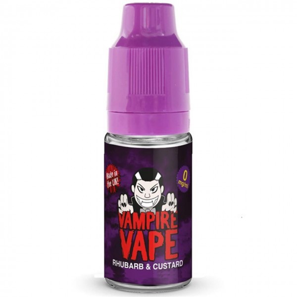 Rhubarb & Custard E Liquid 10ml By Vampire Vape
