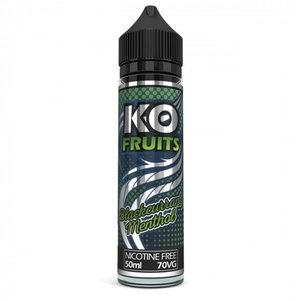 Blackcurrant Menthol E Liquid 50ml by KO Vapes
