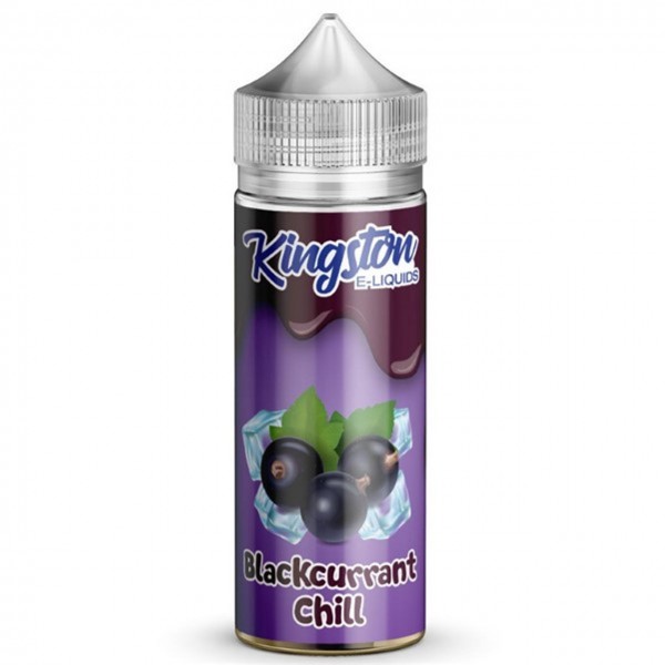 Blackcurrant Chill E Liquid 100ml by Kingston