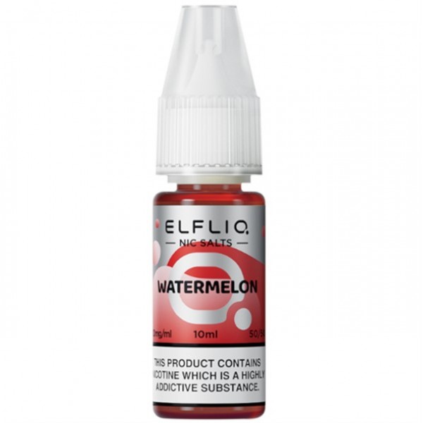 Watermelon Nic Salt E Liquid 10ml By Elf Bar Elfliq
