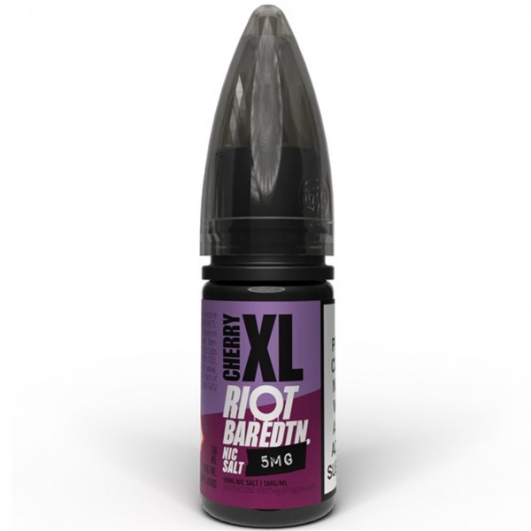 Cherry XL Bar ﻿EDTN Nic Salt E Liquid 10ml by Riot Squad