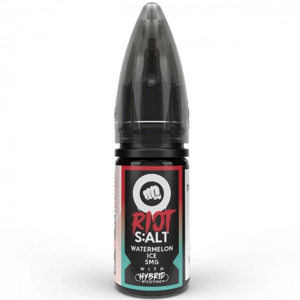 Watermelon Ice Hybrid Salt E Liquid 10ml by Riot Squad
