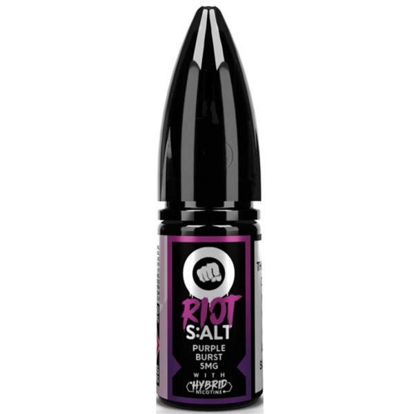 Purple Burst Hybrid Salt E Liquid 10ml by Riot Squad